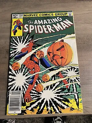 Buy Amazing Spider-Man #244 - Hobgoblin Marvel 1983 Comics • 14.38£