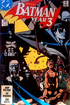 Buy Key Issue Batman #436 1st Appear. Tim Drake '89 George Perez Cover VF+ • 85£