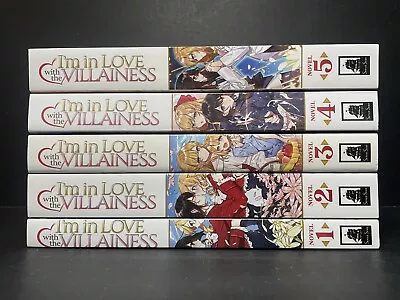 Buy I’m In Love With The Villainess Light Novel Volumes 1-5 Brand New Seven Seas • 56.17£