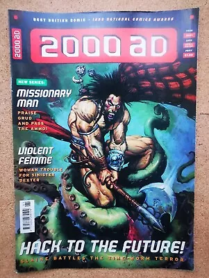 Buy 2000AD Judge Dredd Comic #1091 04/98 - Missionary Man / Hack To The Future • 3£