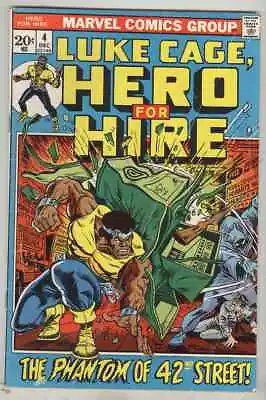 Buy Luke Cage, Hero For Hire #4 December 1972 VG- • 7.09£