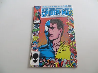 Buy 1986 Peter Parker The Spectacular Spider-man # 120 Signed By Keith Giffen Coa • 39.52£