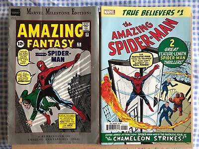 Buy Amazing Fantasy 15 , Spiderman, XMen 101, Black Panther, Secret Wars 1 • 14.99£