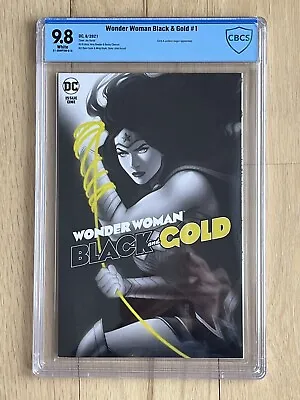 Buy Wonder Woman Black & Gold #1 - Jen Bartel Alternate Cover - CBCS 9.8 • 35.58£