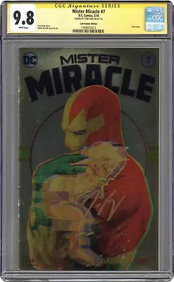Buy Mister Miracle #7CON CGC 9.8 SS King 2018 1599053013 • 156.83£
