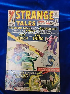 Buy Marvel Silver Age Comic Strange Tales 128 VG+ Bagged And Boarded  • 55.40£