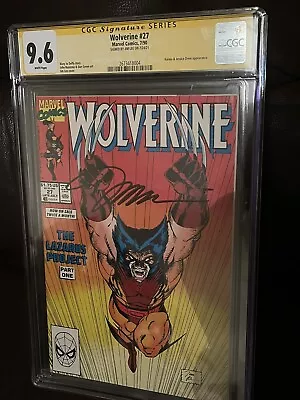 Buy Wolverine #27 CGCSS 9.6. Signed By Jim Lee • 255.99£