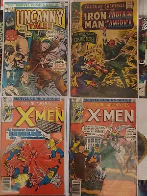 Buy Old Comics Tales Of Suspense Iron Man Captain America 80 + Uncanny Tales 1 + X-m • 177.89£