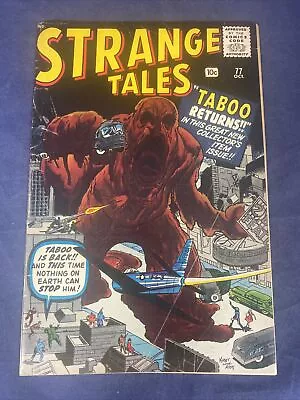 Buy Strange Tales # 77 Atlas Taboo Returns 1960 • 80.28£