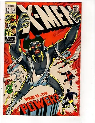 Buy Uncanny X-Men #56- 1969 (THIS BOOK HAS MINOR RESTORATION SEE DESCRIPTION) • 47.01£