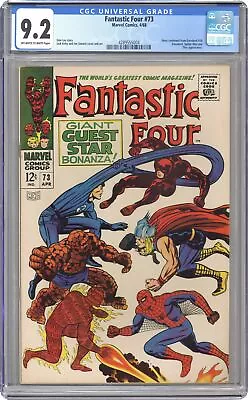 Buy Fantastic Four #73 CGC 9.2 1968 4289555004 • 371.78£