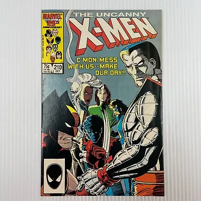 Buy Uncanny X-Men #210 (Marvel Comics, 1986) • 9.40£