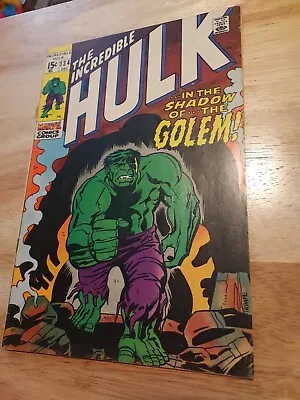 Buy Incredible Hulk #134 (1970) 3.5 VG- /Shadow Of The Golem! • 10.28£