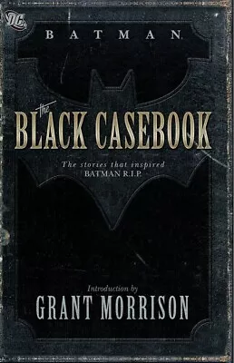 Buy Batman: The Black Casebook - LIKE NEW & NEVER READ RARE COLLECTORS ITEM! • 69.99£