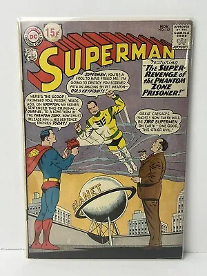 Buy Superman #157 DC Comics 1962 Silver Age Boarded, Color • 48.26£