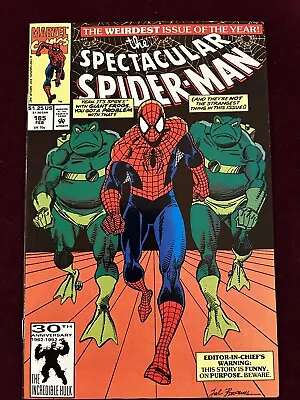 Buy Spectacular Spider-Man 185, Leap Frog/ Frogman Appearances. NM Or Better • 3.15£
