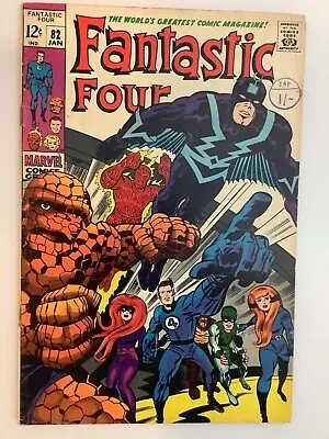 Buy Fantastic Four #82  (1969) Stan Lee / Jack Kirby (Very Good) • 35£