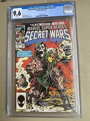 Buy Marvel Super Heroes Secret Wars #10 CGC 9.6 Uncirculated Direct 1984 White Pages • 71.95£