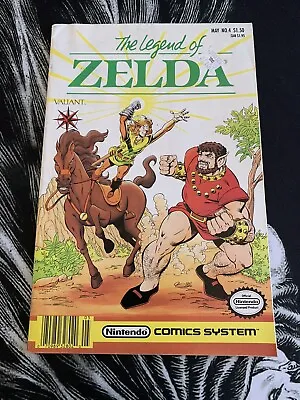 Buy Link The Legend Of Zelda Valiant Vol. 1 No. 4 May 1991 Nintendo Comics System • 33.76£