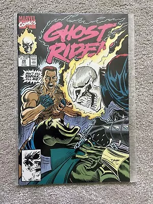 Buy Ghost Rider Vol. 2 #20 December 1991 Marvel Comics: Danny Ketch, Zodiak, Suicide • 9.99£