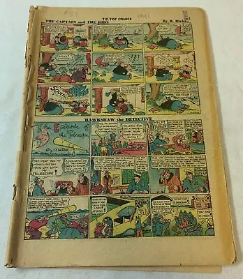 Buy 1941 TIP TOP COMICS #59 ~ Coverless, Missing 1st Wrap And Centerfold • 6.47£
