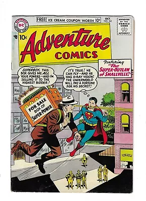 Buy Adventure Comics # 241 Very Good Plus [1957] Superboy DC Early Silver Age • 59.95£