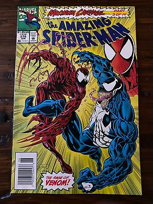 Buy 1993 AMAZING SPIDER-MAN (vol1) #378 9.2 NM- MAXIMUM CARNAGE Pt 3 • 7.12£