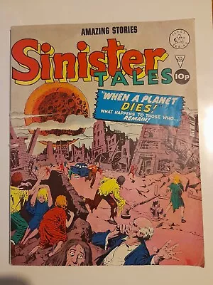 Buy Sinister Tales #201 Jan 1984 Good/VGC 3.0  Alan Class Reprints Strange Tales #97 • 9.99£