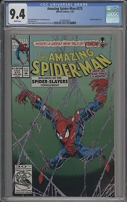 Buy Amazing Spider-man #373 - Cgc 9.4 - Venom • 40.54£