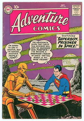 Buy Adventure Comics #276 (1960) ✮ Curt Swan! Robinson Crusoe Of Space! ROBOT COVER! • 56.53£