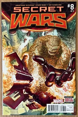Buy Secret Wars #8 - Cover A - First Print - Marvel Comics 2016 • 4.89£