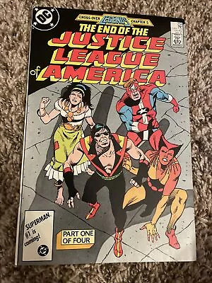 Buy End Of The Justice League Of America 258 • 9.50£