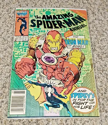 Buy AMAZING SPIDER-MAN ANNUAL # 20 (1986)  Vs. 2020 IRON-MAN  MARVEL COMICS • 6.49£