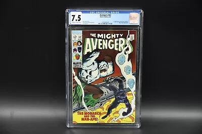 Buy Avengers #62 1969 CGC 7.5 (1st App Of Man-Ape) • 64.34£
