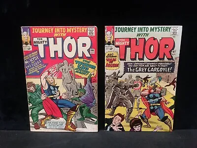 Buy Journey Into Mystery #106 & 107 (Cobra Mr. Hyde App) Marvel Comics 1964 • 375.62£