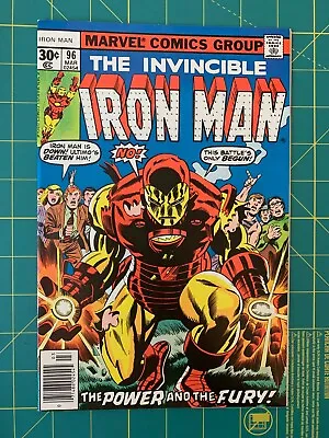 Buy Iron Man #96 - Mar 1977 - Vol.1 - Minor Key - (8154) • 11.89£