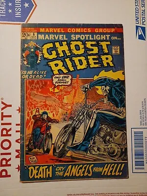 Buy Marvel Spotlight 6 Ghost Rider 2nd Appearance In Very Good Or Better Condition  • 119.92£