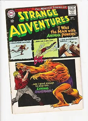 Buy Strange Adventures 180  Silver Age DC Comic Origin & 1st Appearance Animal Man • 199.88£