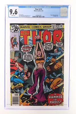 Buy Thor #279 - Marvel Comics 1979 CGC 9.6 Pluto + Ulik Appearance. Bondage Cover. • 123.93£