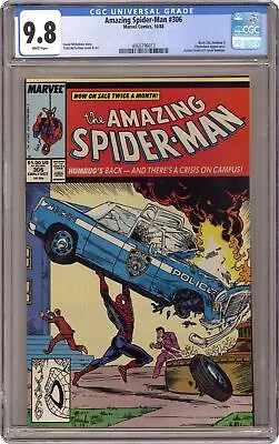 Buy Amazing Spider-Man #306D CGC 9.8 1988 4060796013 • 283.83£