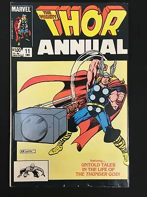 Buy THOR ANNUAL #11 (Marvel 1983) - 1st Eitri (Peter Dinklage) + Loki! • 7.08£