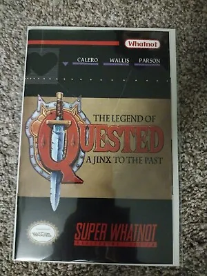 Buy Legend Of Quested 1 Zelda Video Game Homage Variant A Jinx To The Past WhatNot  • 7.94£