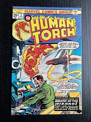 Buy THE HUMAN TORCH #5 May 1975 Strange Tales #105 Reprint • 19.99£