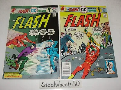 Buy Flash #238 & 241 Comic Lot DC 1975 Vs Mirror Master Green Lantern Bates Novick • 8.03£
