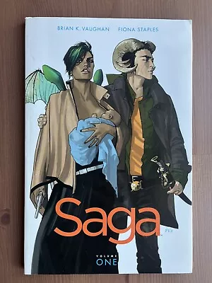 Buy Saga, Volume 1 (TPB) By Brian K Vaughan, Fiona Staples | Collects Issues #1-6 • 1.30£