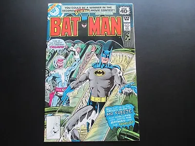 Buy BATMAN #308 Feb 1979 HTF LOW PRINT WHITMAN VARIANT MR FREEZE IS BACK 1st TIF FOX • 11.89£