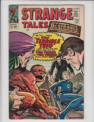 Buy Strange Tales #129 Vg/fn  • 19.19£