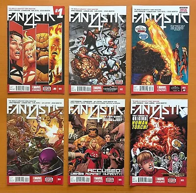 Buy Fantastic Four #1 To 14 & 642, 643, 644, 645 (Marvel 2014) 15 X FN+ To NM Comics • 60£