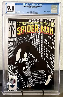 Buy Spectacular Spider-Man #101 - Marvel 1985 CGC 9.8 NM/MT WP - Classic John Byrne • 317.21£
