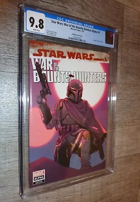 Buy Star Wars War Of The Bounty Hunters 1 Cgc 9.8 Pichelli Virgin Variant Boba Fett • 99.99£